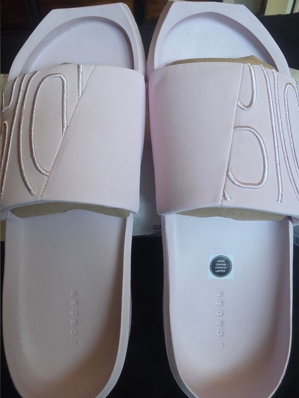 Jordan Women's Pink Slide Sandals